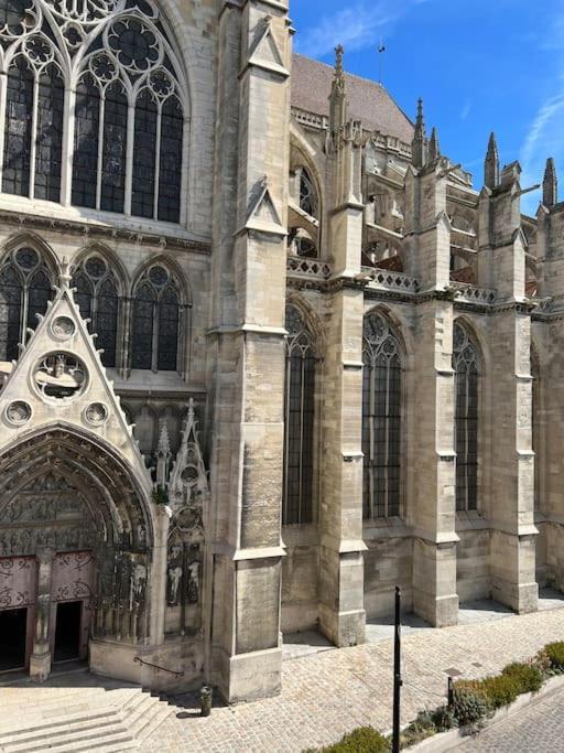 Appartement Vue Cathedrale- Centre Ville Meaux-Gare-Disney Ngoại thất bức ảnh