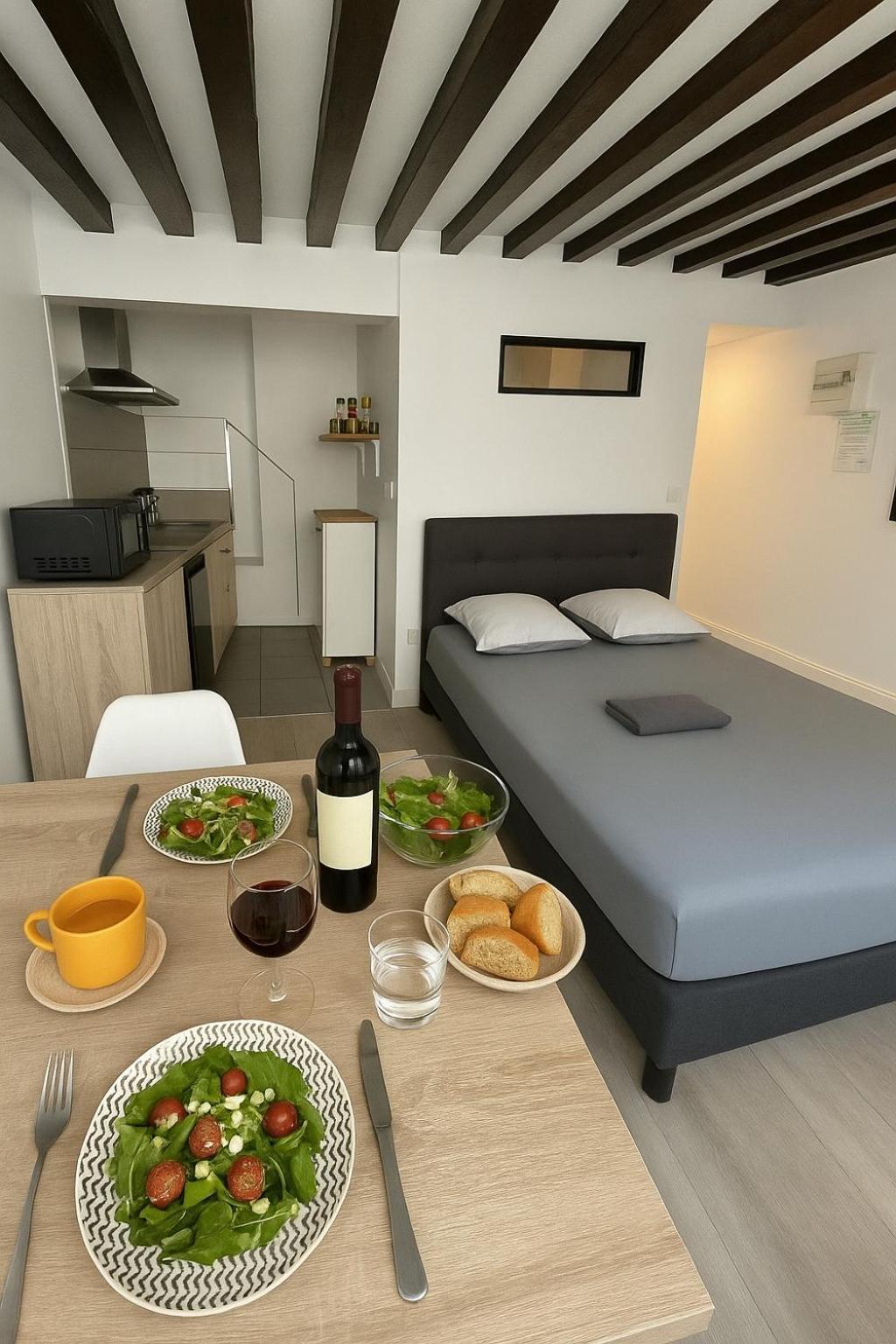 Appartement Vue Cathedrale- Centre Ville Meaux-Gare-Disney Ngoại thất bức ảnh